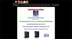 Desktop Screenshot of customtemods.com